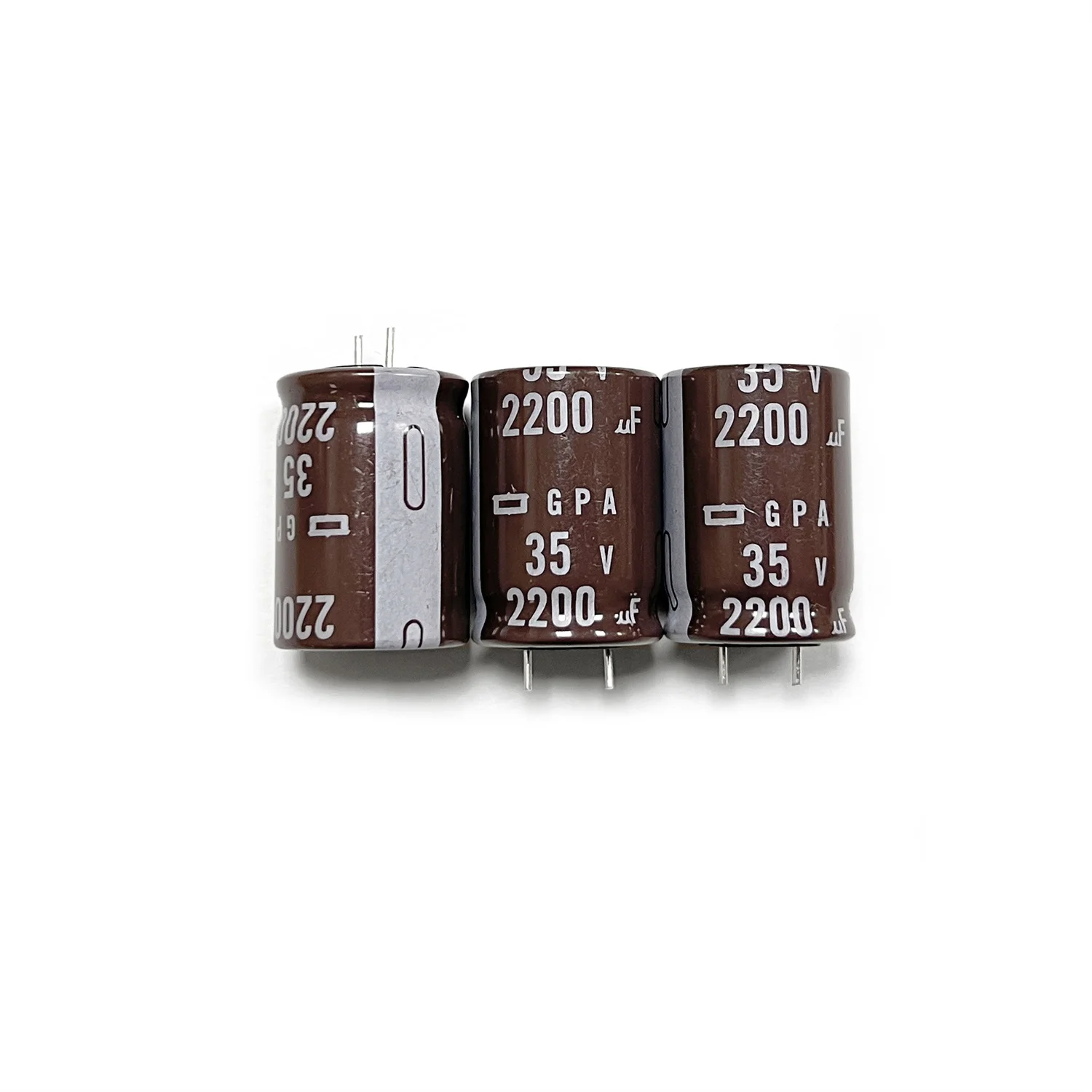 5шт 35V2200UF GPA 18x25 мм Оригинальные новые электролитические конденсаторы NIPPON CHEMI-CON NCC с длительным сроком службы