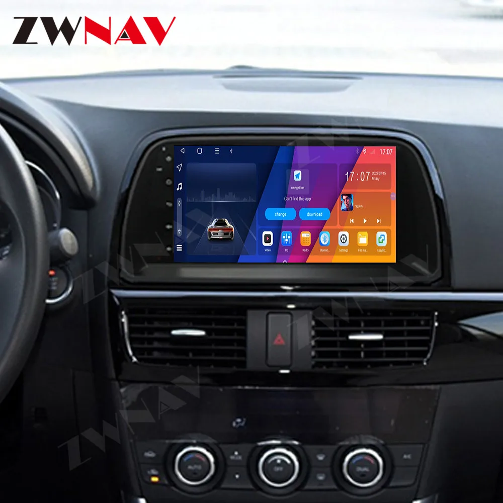 Качественный Экран Android 11 Автомобильный Мультимедийный Плеер Для Mazda CX5 2015 2016 GPS Радио Стерео ЖК-Дисплей Bluetooth Carplay Ремонт