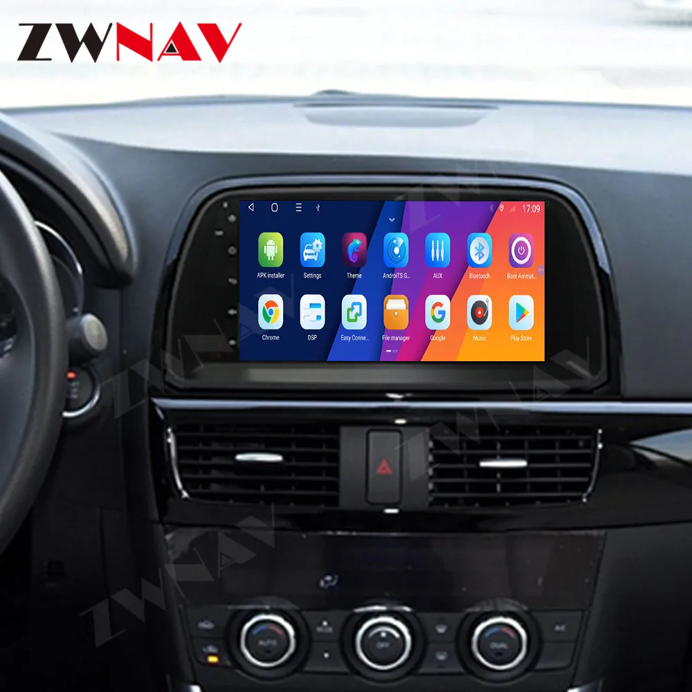Качественный Экран Android 11 Автомобильный Мультимедийный Плеер Для Mazda CX5 2015 2016 GPS Радио Стерео ЖК-Дисплей Bluetooth Carplay Ремонт