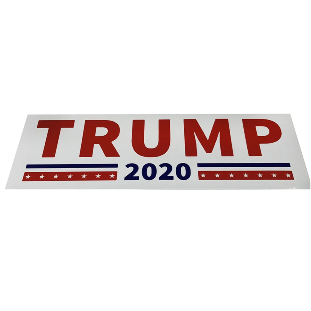 20шт Автомобильная наклейка Trump 2020 Креативная автомобильная наклейка для президентских выборов в США Автомобильная наклейка Автомобильный декор (10шт