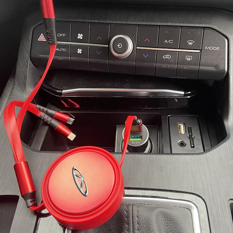 3 In1 Автомобильный USB Кабель Для Быстрой Зарядки Xiaomi Huawei для Toyota Camry Corolla RAV4 Highlander Chr Yaris Sienna Автомобильные Аксессуары
