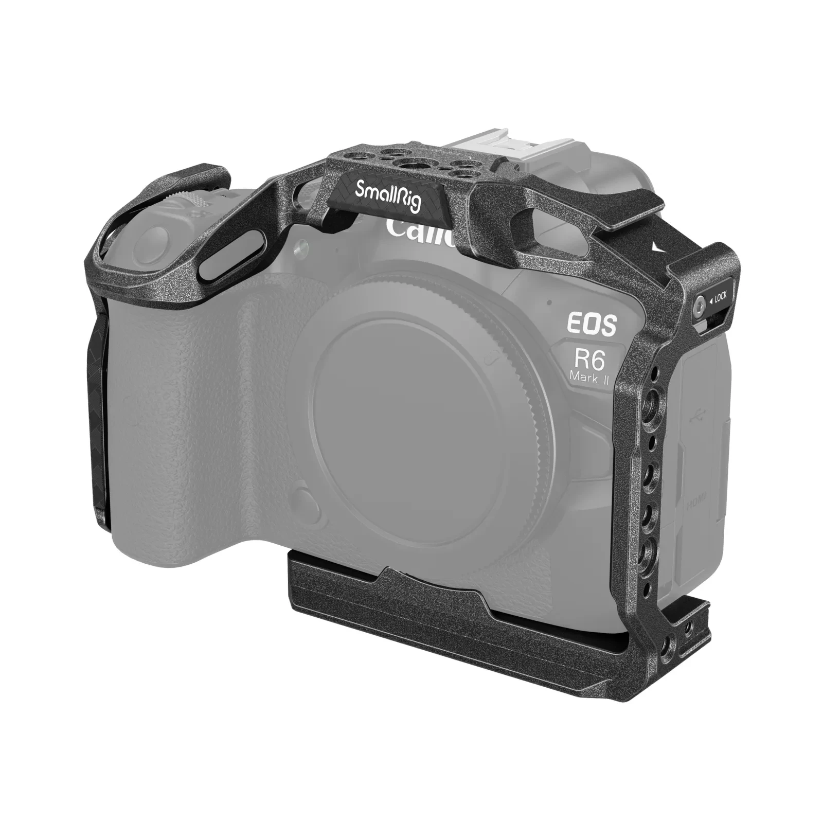 Держатель для камеры SmallRig “Black Mamba” для Canon EOS R6 Mark II с несколькими точками крепления для крепления Ручки, Микрофона, светодиода