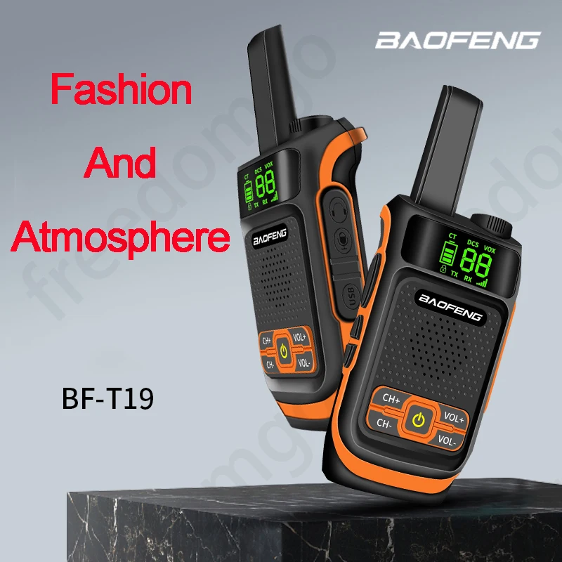 Baofeng BF-T19 UHF 400-470 МГц Коммуникационное Устройство Портативная Рация Небольшого Размера Mini Walkie-Talkie С Usb-Зарядкой
