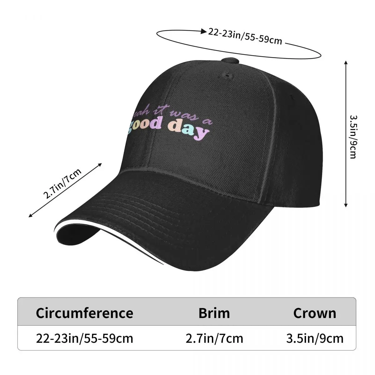 Новая бейсболка good day - surfaces, кепка-качалка, милые шляпы для мужчин и женщин
