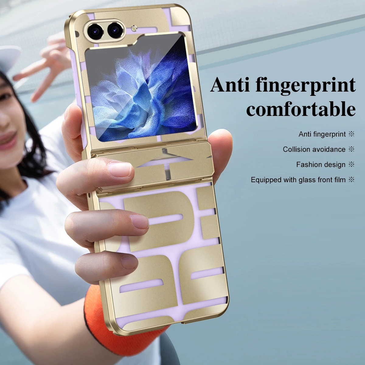 Противоударный Чехол Funda для Samsung Galaxy Z Flip 5 5G Flip4 Flip 3 4 Flip5 Flip3 Модное Покрытие Чехол-сумка Для Мобильного Телефона