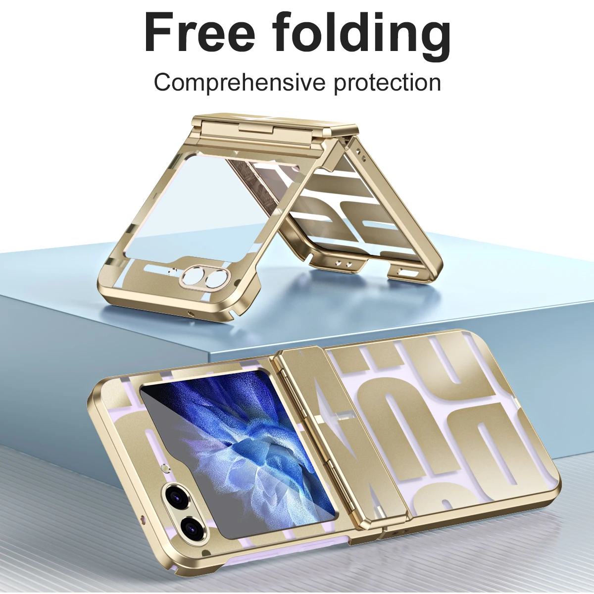 Противоударный Чехол Funda для Samsung Galaxy Z Flip 5 5G Flip4 Flip 3 4 Flip5 Flip3 Модное Покрытие Чехол-сумка Для Мобильного Телефона