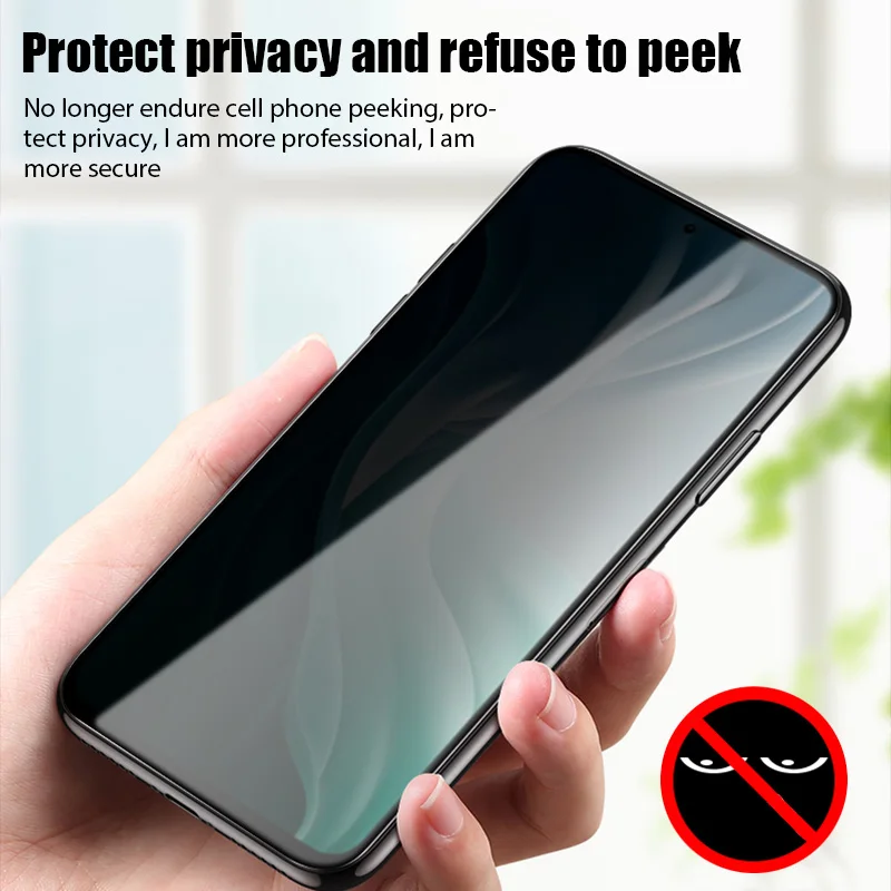 3ШТ Антишпионское Стекло для Xiaomi 11 12 Lite 12T Pro 12X Full Cover Privacy Screen Protector для Xiaomi Mi 11 Lite 11T Pro Poco X3
