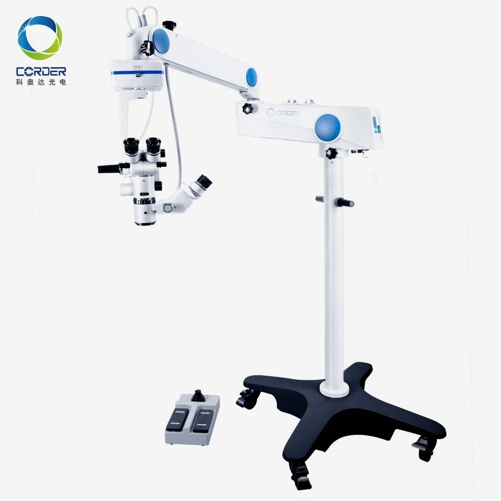 Операционный микроскоп офтальмологический офтальмологический микроскоп с двумя головками для продажи 3B
