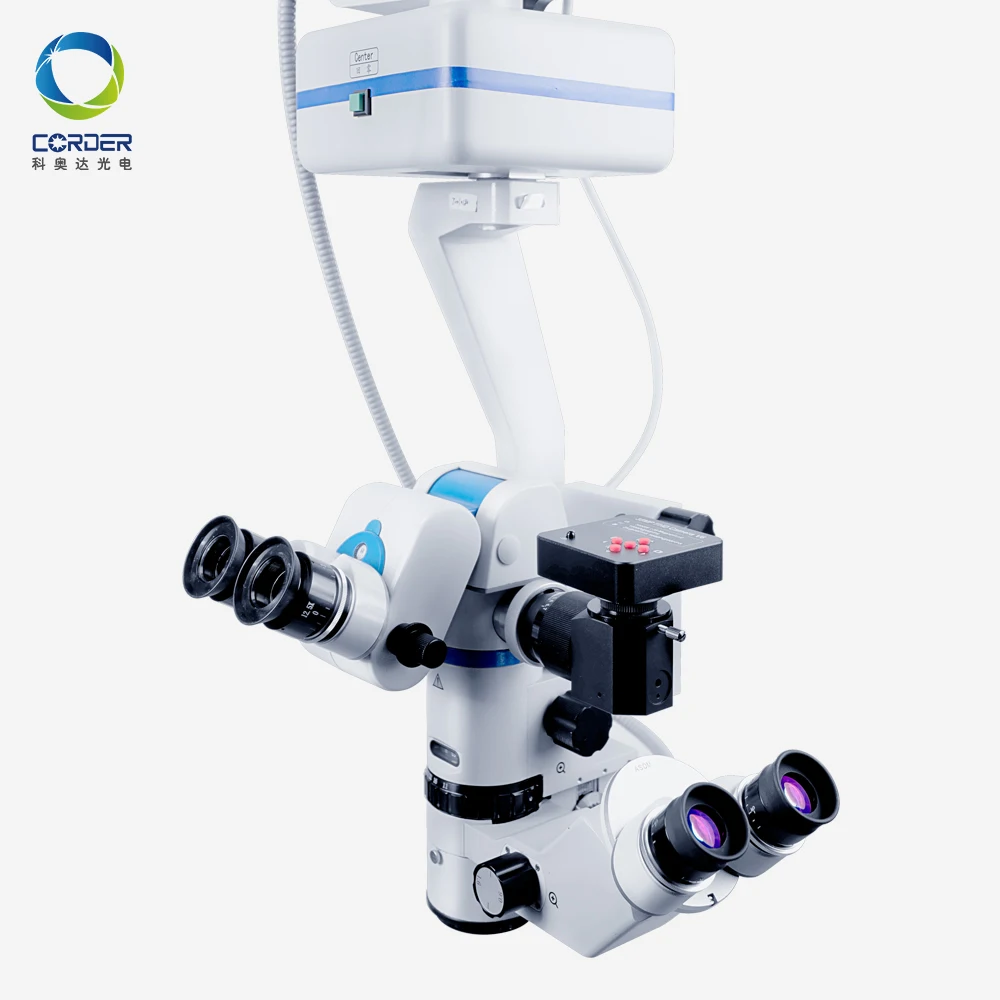 Операционный микроскоп офтальмологический офтальмологический микроскоп с двумя головками для продажи 3B