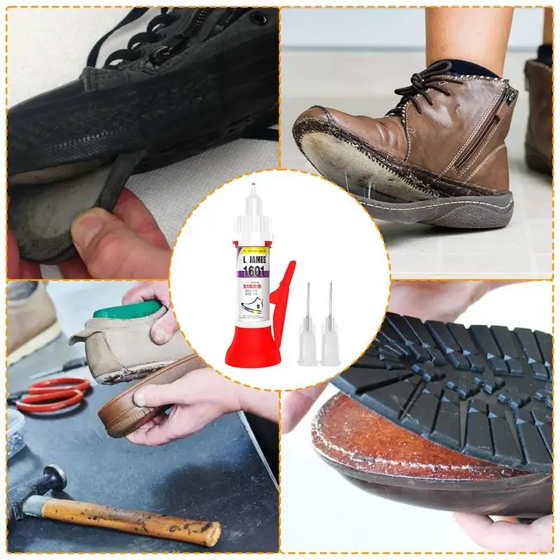 Прочный клей для ремонта обуви, водонепроницаемый клей для ремонта обуви, универсальный клей, прочный быстросохнущий супер клей, необходимый для дома