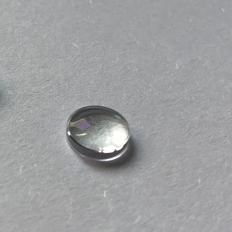 Горячая распродажа пленка с покрытием D-ZK3 стекло асферическая фокусирующая линза диаметр 4 мм фокусное расстояние 4 мм оптическая лазерная линза продукт настраиваемый