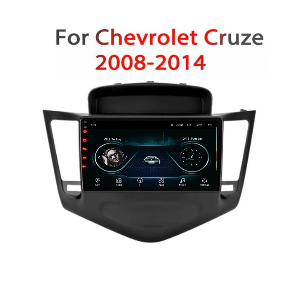 Android 12,0 Автомагнитола для Chevrolet Cruze J300 2008-2014 Мультимедийный Видеоплеер Навигация GPS 2 din 4G Net DVD Головное устройство