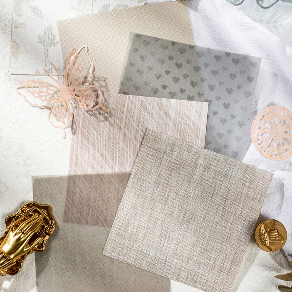 Специальная текстурная бумага в стиле ретро, Бумажный мусор, планировщик журналов, Скрапбукинг, Винтажная Декоративная фоновая бумага для поделок