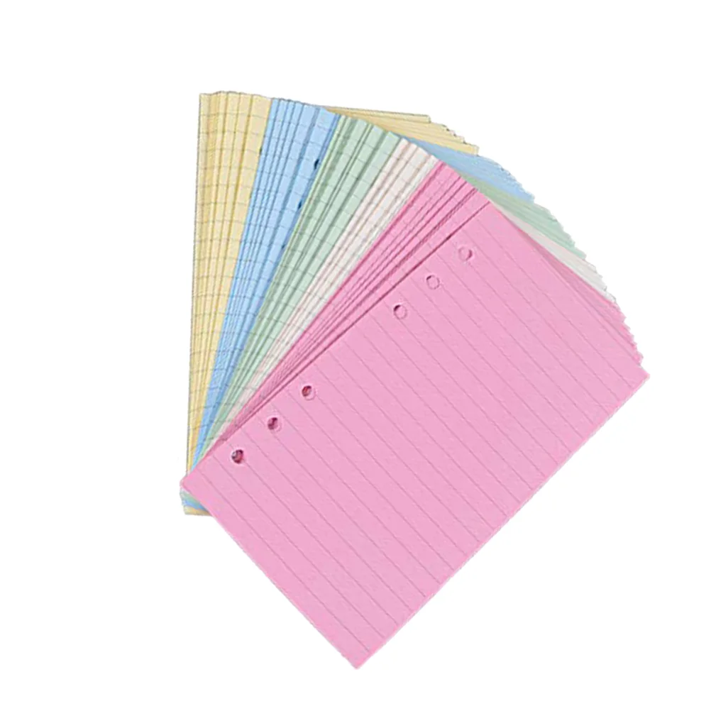 Бумага для переплета с отрывными листами для блокнота формата А5 Бумага для отрывных листов формата а6 50 страниц Бумага для заполнения блокнота с отрывными листами
